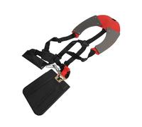 Alomejor Double Bandoulière Réglable Professionnelle en Nylon pour Tondeuse Lourde, Débroussailleuse, Pelouse de Jardin, Conception Universelle Robuste pour Hommes et Femmes