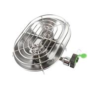 Alomejor Double Head Heater, 1050W Portable Gas Stove | Entrée d\'air coupe-vent, imperméable et réglable, camping, utilisation en extérieur
