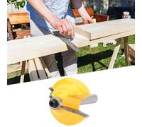 Alomejor Double Roman Ogee Router Bit, 8mm Shank Diameter (8*38.1MM)