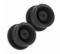 Alomejor Douille de Montage Inférieure de Radiateur 2 Pièces, Matériau en Caoutchouc, Installation Facile, Performances Durables, Compatible avec Integra Legend TSX