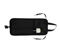 Alomejor Drum Stick Bag Drumstick Holder Drum Stick Storage Hanging Bag Case Drumstick with Handle(Noir)