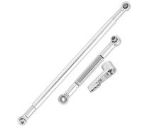 Alomejor Drust de L'amélioration du Pilotage des Performances Complètes La Voiture RC, Installation Pratique pour MN86K 1/12, ajusté pour MN86K (Silver)