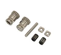 Alomejor Dual Drive Extruder Gear, Compact Replacement Kit