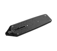 Alomejor Économiseur de Cordes de Tennis, Verrous de Cordes Croisées en Plastique avec Outil Applicateur pour Réduire Les Mouvements et Prolonger la Durée de Vie de la Raquette de (Black)