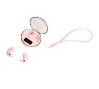 Alomejor Écouteurs de Sommeil Bluetooth, Oreillettes sans Fil Souples, Conception pour Dormir, Légers et Confortables, 2 Unités (Pink)