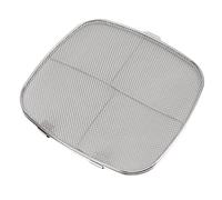 Alomejor Écran Anti-éclaboussures pour Friteuse à Double étage en Acier Inoxydable pour AG300/AG301, Bouclier Anti-éclaboussures pour Friteuse à Mailles Ultra Fines, Passe au Lave-vaisselle, 8,5 X