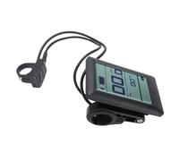 Alomejor Écran de Vélo électrique, Compteur d'affichage de Vélo électrique PC étanche avec écran LCD rétroéclairé pour Moteurs d'entraînement Central M500 et Installation Facile pour Le Cyclisme