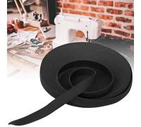 Alomejor Elastic Band for Sewing, 15MM Width, White (BLACK #14)