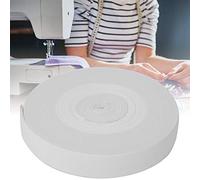 Alomejor Elastic Band for Sewing, 15MM Width, White (WHITE #13)