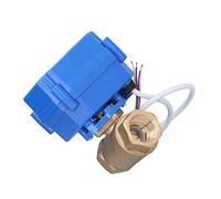 Alomejor Electric Ball Valve Brass 12V Fast Response