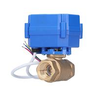 Alomejor Electric Ball Valve Brass 12V Fast Response