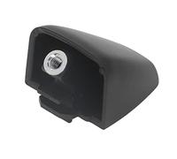Alomejor Embout de Poignée de Porte Extérieure ABS, Couvercle d'extrémité de Poignée de Porte Extérieure OE 25957911, Pièce de Rechange Texturée Noire pour H3 2006 2010 H3T 2009 2010