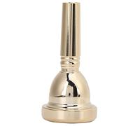 Alomejor Embout de Trombone en Métal 5G, Beau Remplacement pour les Joueurs de Trombone Ténor, Taille de Bouche de 0,5 Pouces (GOLD)