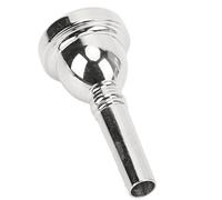Alomejor Embout de Trombone, Pièce de Rechange en Cuivre Alto avec qualité Sonore Stable et Lustre Métallique, pour Accessoire D'instrument de Trombone Alto (SILVER)