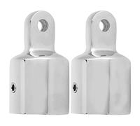 Alomejor Embout d'oeil de Bateau, raccord d'extrémité d'oeil, Acier Inoxydable, 22mm, 25mm, pour matériel de Bimini, Chapeau de Bateau, équipement Marin