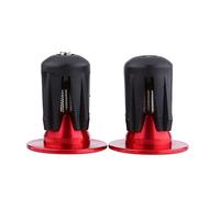 Alomejor Embouts de Guidon,léger et résistant en Alliage d'aluminium,Embouts VTT Set de 2 pièces for Cyclistes de Trail Ville et Montagne