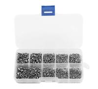 Alomejor émerillons roulants, Solides et Robustes, Anneaux de Connexion, 210 pièces for pêcheurs Amateurs Professionnels en Eau Douce mer Sportive