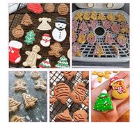 Alomejor Emporte-pièces de Noël en Plastique Durable pour Chocolat, Facile à Utiliser pour le Plaisir en Famille, Violet