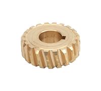 Alomejor Engrenage à Vis sans Fin en Métal à 20 Dents pour Souffleuse à Neige 1 7 8 Po OD 3 4 Po 8 de Largeur pour Troy Bilt Sears 40 à 42 Souffleuse à Neige Réparation d'arbre de Tarière