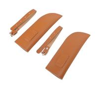 Alomejor Ensemble de 2 Porte-Drapeaux à étriers en Cuir PU de qualité Supérieure pour Compétitions D'équitation et Accessoires D'entraînement 6,7x2,2 Pouces