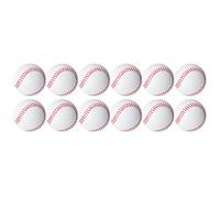 Alomejor Ensemble de Balles élastiques EVA Souples de 6,3 Cm de Haute qualité, Réduit Le Stress de la Pression, Jouet pour Enfants pour Le Développement des Compétences Motrices, 12 Pièces de