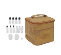 Alomejor Ensemble de Bouteilles à épices Portable, Kit de Contenants