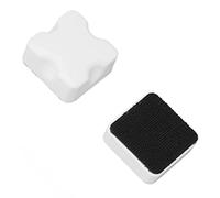 Alomejor Ensemble de Brosses Magnétiques pour Aquarium, avec Magnétisme Puissant et Conception Anti-Rayures pour Un Nettoyage Efficace, 2 Pièces (Moyen)