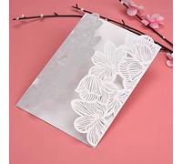Alomejor Ensemble de Cartes D'invitation de Mariage Précises, élégantes et Exquises, pour Fête D'affaires, Bricolage pour les Invités, 10 Pièces/ensemble (005)