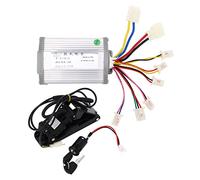 Alomejor Ensemble de Contrôleur de Vélo électrique, Kit D'accélérateur de Pédale de Contrôleur brossé de Tricycle électrique 24V 1000W