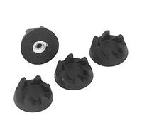 Alomejor Ensemble de Coupleurs de Mélangeur avec Rotation Douce pour Kitchen Aid KSB5WH KSB5 KSB3, Caoutchouc/fer, 4 Pièces/2 Clés de Remplacement, Facile à Installer pour les Amateurs de Bricolage