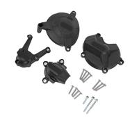 Alomejor Ensemble de Couvercles de Protection Moteur élégant et Durable pour Stator de Moteur de Moto de Protection pour S1000R S1000RR Matériau Haute Résistance 18 Pièces (BLACK)