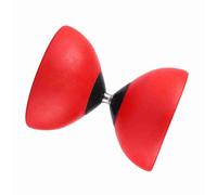 Alomejor Ensemble de Diabolo Chinois Yoyo à Triple Roulement avec Un Beau Design pour Les Joueurs Débutants et Intermédiaires (Rouge)