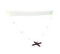 Alomejor Ensemble de Filets Portables de Badminton, Support de Filet D'entraînement de Tennis à Hauteur Réglable pour L'entraînement Familial en Plein Air dans Le Jardin avec de 2 Cm
