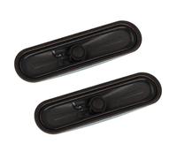 Alomejor Ensemble de Haut-parleurs Gamme Complète 10 W pour Téléviseurs LCD et Utilisations Publicitaires, Haute sensibilité et Basses Profondes, 2 Pièces, Taille Compacte 5,3" X 1,4" X 1,0"