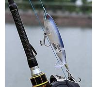 Alomejor Ensemble de Leurres de Pêche Topwater 6 Pièces, Appât Flottant