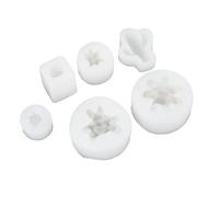 Alomejor Ensemble de Moulage de Bougies en Silicone, Plante 3D, pour L'artisanat Créatif et la Décoration de la Maison, pour les Amateurs de Fabrication de Bougies