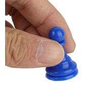 Alomejor Ensemble de Pièces D'échecs à la Mode, Portable pour des Activités Amusantes en Intérieur et en Extérieur, 4 Pièces de Jeu, Pion 1 dé pour Les âges