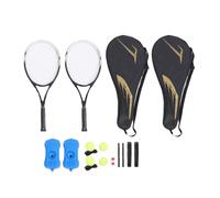 Alomejor Ensemble de Raquettes de Tennis, 2 Joueurs de Course Récréative pour Les Débutants avec Un Grand Visage