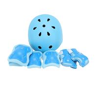 Alomejor Ensemble D'équipement de Protection Réglable pour Les Enfants pour Le Scooter à Vélo à Rouleaux de Vélo, Large Population Applicable d'enfants, Tissus Premium