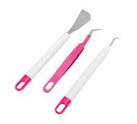 Alomejor Ensemble D'outils de Désherbage en Vinyle, Kit D'artisanat Ergonomique pour le Désherbage et L'artisanat de Précision, Idéal pour le Scrapbooking et la Fabrication de Cartes, ABS et Fer