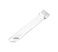 Alomejor Ensemble D'outils de Grattoir D'imprimante 3D pour un Nettoyage Efficace du Lit avec Poignée en Aluminium et 3 Lames en Acier SK5