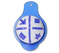 Alomejor Ensemble D'outils de Marqueur de Ligne de Balle Pratique avec 3 Pochoirs Marqueurs de Balle et 3 Stylos de Ligne pour des Performances de Golf Améliorées pour Les Joueurs de Golf en