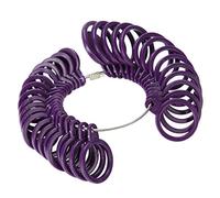 Alomejor Ensemble D'outils de Mesure de Bijoux, Bâton de Mandrin de Bague, Jauge de Doigt, pour une Précision de Taille Facile - Parfait pour les Alliances, les Bagues de Classe - Matériau