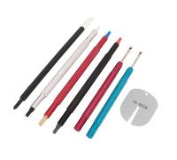 Alomejor Ensemble D'Outils de Réglage Manuel de Montre avec Acier allié Durable pour des Réparations Faciles de Montre à la Maison, Comprend des Outils de Retrait Manuel et de Pressage (Extracteur