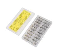 Alomejor Ensemble D'outils de Réparation de Goupilles de Friction de Tube d'acier Inoxydable Durables 200 Pièces pour Le Remplacement de Goupille de Lien de Bracelet de Montre