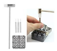 Alomejor Ensemble D'outils Professionnels de Réparation de Bracelets de Montre, pour Ajuster les Maillons et les Broches, Facile à Utiliser pour les Amateurs de Montres, Matériau de qualité Supérieure