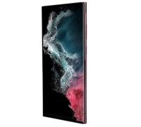 Alomejor Ensemble écran Tactile LCD de Remplacement pour Téléphone, Haute Performance, pour S22 Ultra, 6,7 Pouces, Verre, 1 unité (Rouge)
