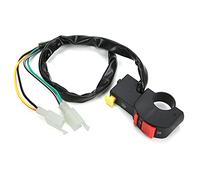 Alomejor Entraînement à Moto - Interrupteur Stop Interrupteur Inflammation du Bandage sur le Démarreur pour le Vélo de Terre Quadruple, Matériau en Caoutchouc ABS Durable