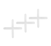 Alomejor Entretoise de Carrelage en Céramique 2500 Pièces, Outil de Carrelage de Haute qualité pour un Nivellement Précis en Rénovation Domiciliaire, Disponible en Tailles 1mm/1.5mm (1MM)