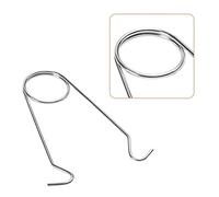 Alomejor Épandeurs de Mâchoires en Acier Inoxydable pour Camping en Plein Air, 2 Pièces, épandeur de Bouche avec Crochet de Suspension pour un Retrait Rapide du Crochet